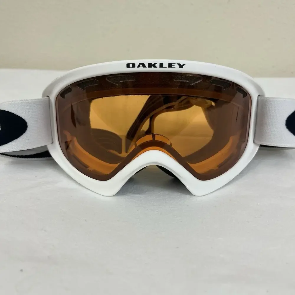 Oakley Matte White w/Persimmon 02 XS Frame Snow Goggles R2213